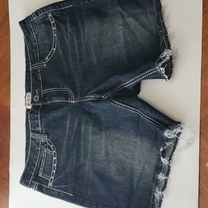 Mudd Women's Stretch Short.Navy Sz.17